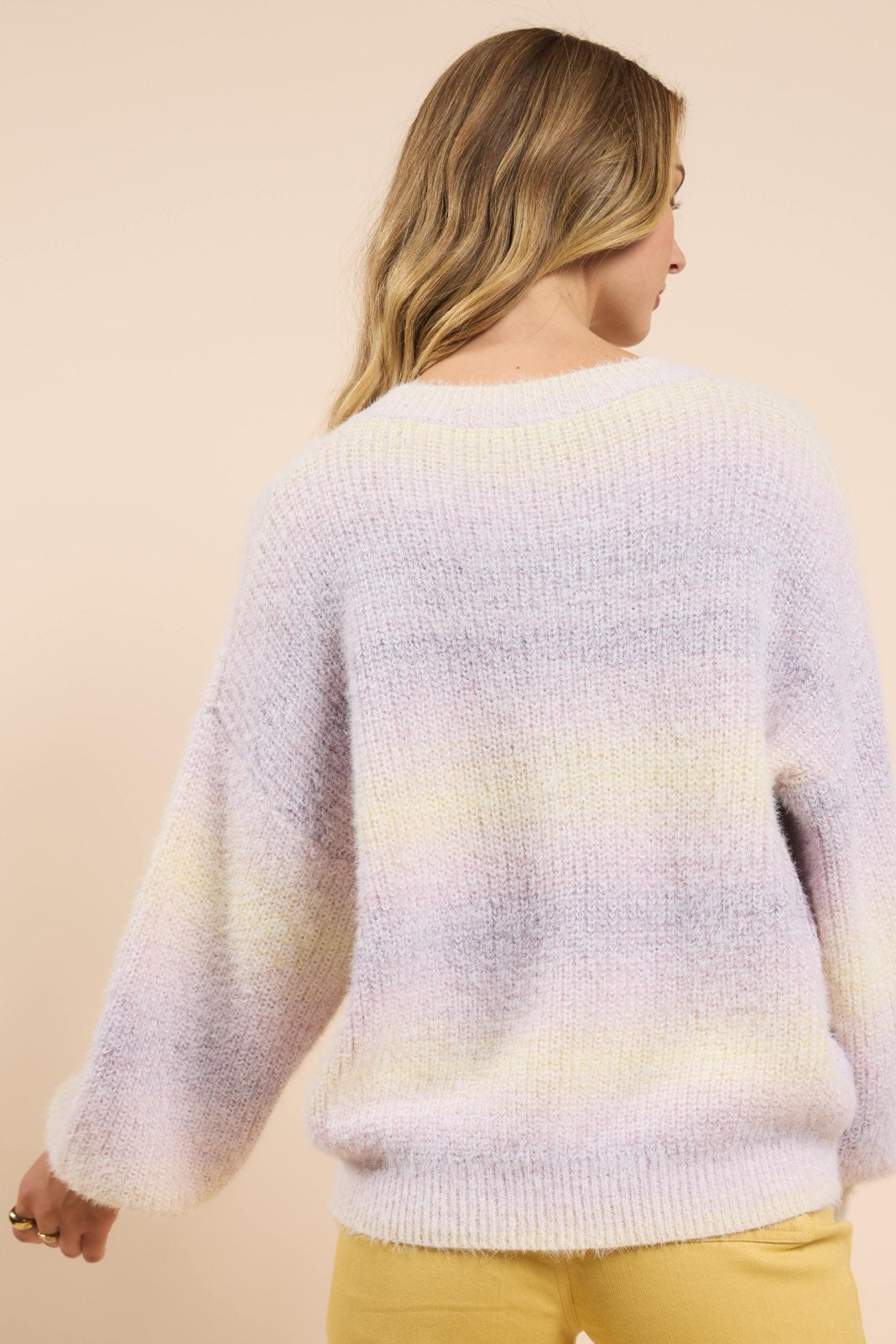 Jovanie Lavender Ombre Sweater - FINAL SALE