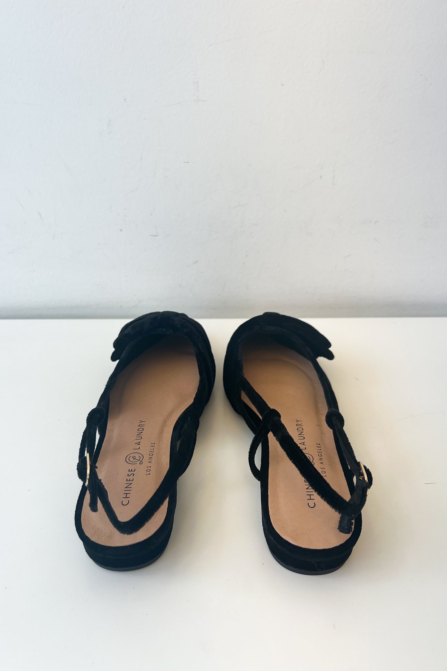 Harmony Black Velvet Ballerina Flat - FINAL SALE