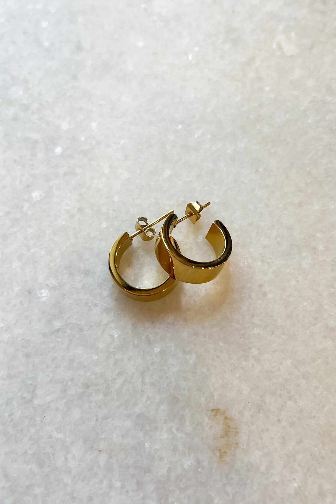Gold Mini Hoop Earrings - FINAL SALE