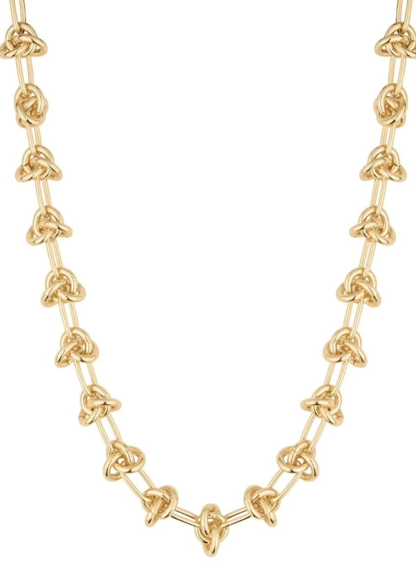 Chunky Knot Chain Necklace - FINAL SALE