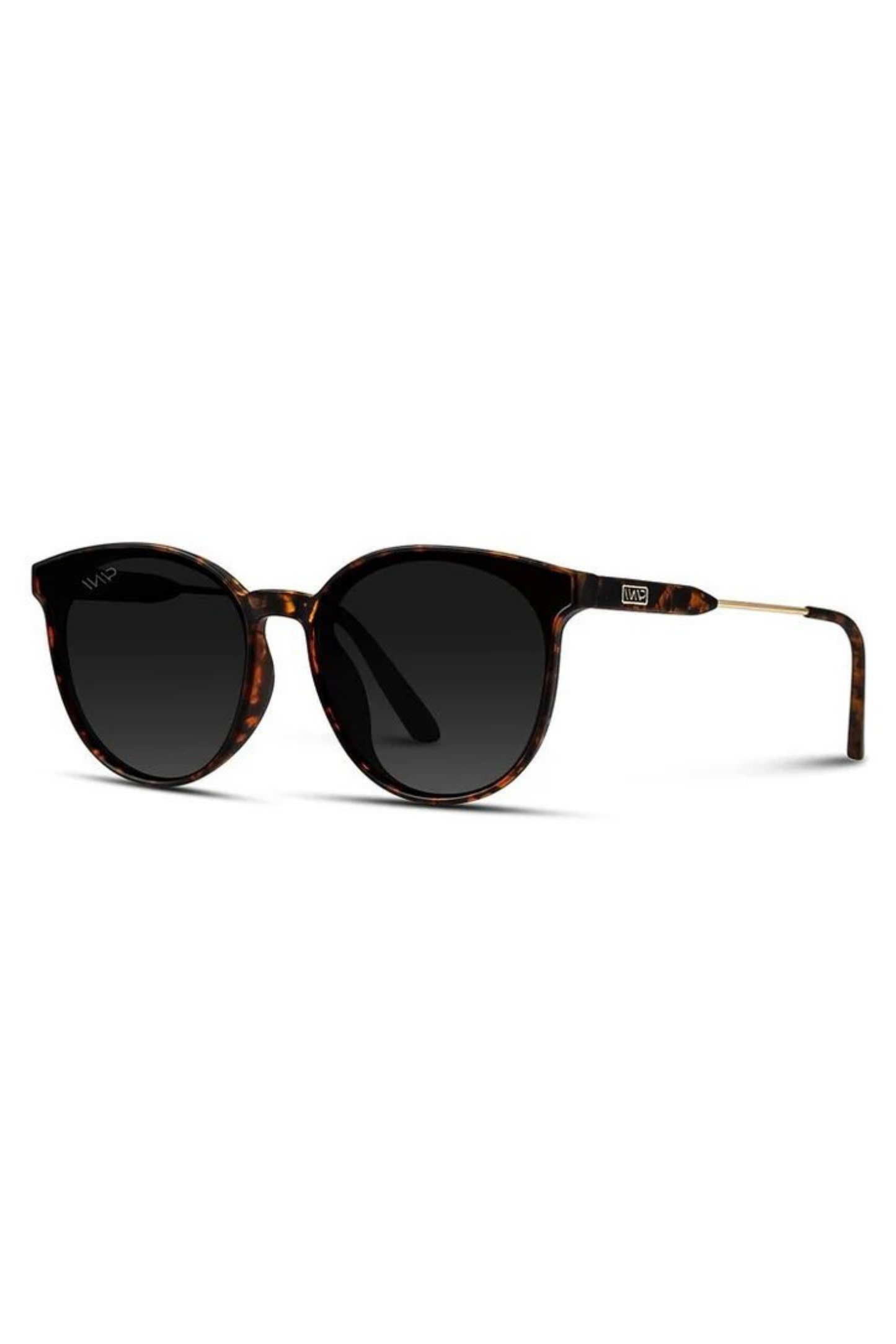 Aubrie Tortoise Round Sunglasses - FINAL SALE