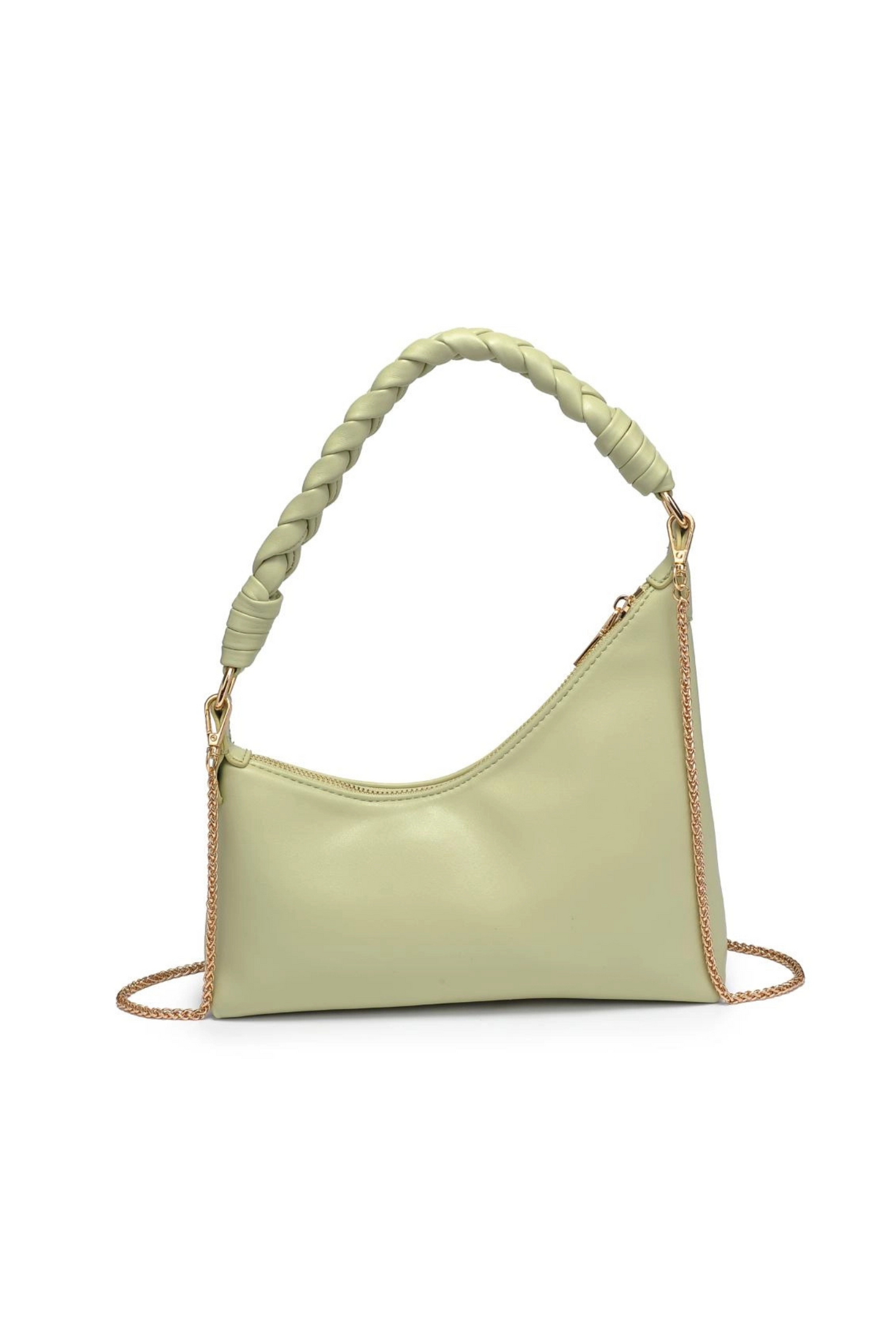 Taylor Green Asymmetrical Clutch Bag - FINAL SALE
