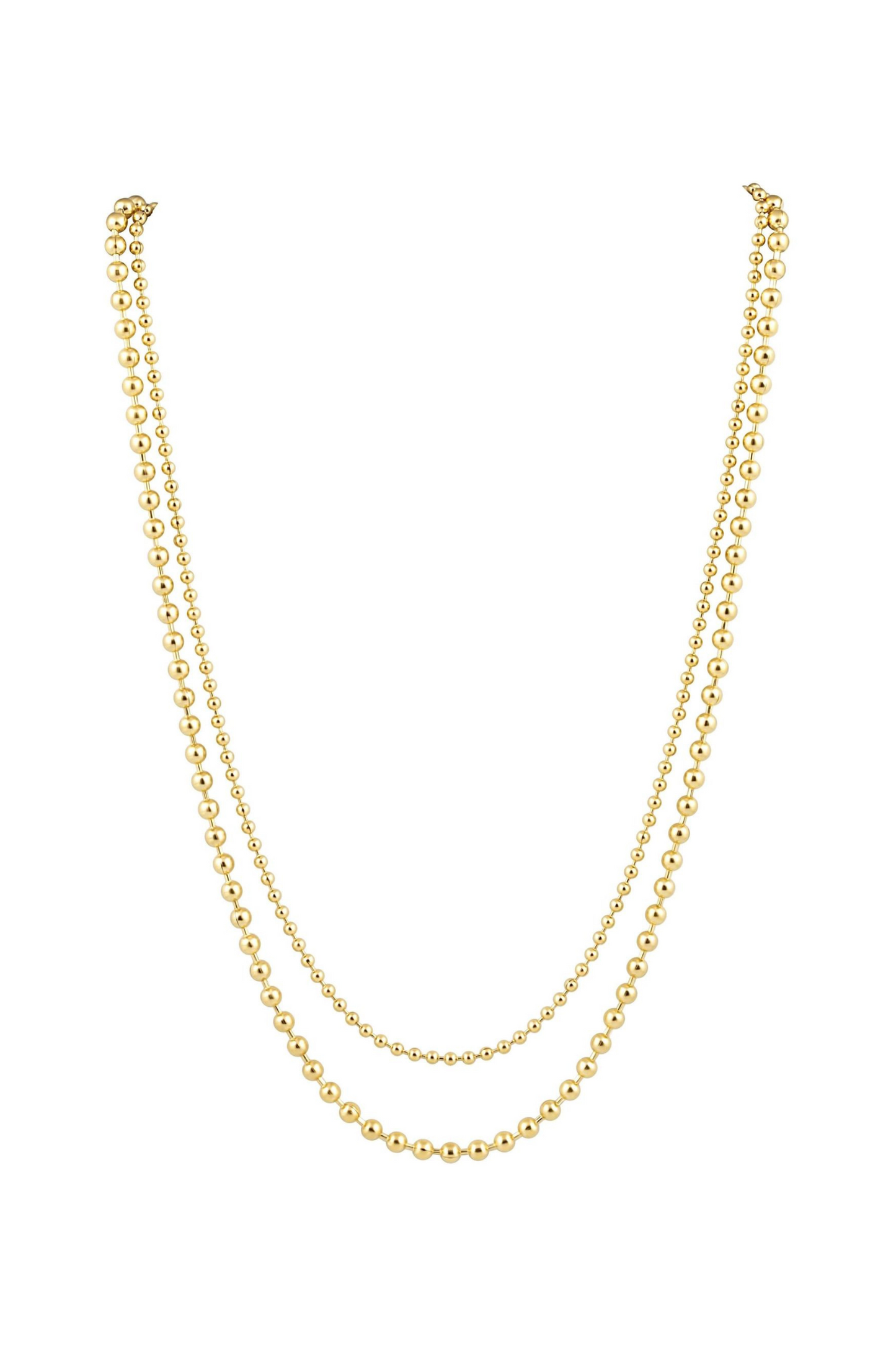 Beaded Double Necklace - FINAL SALE