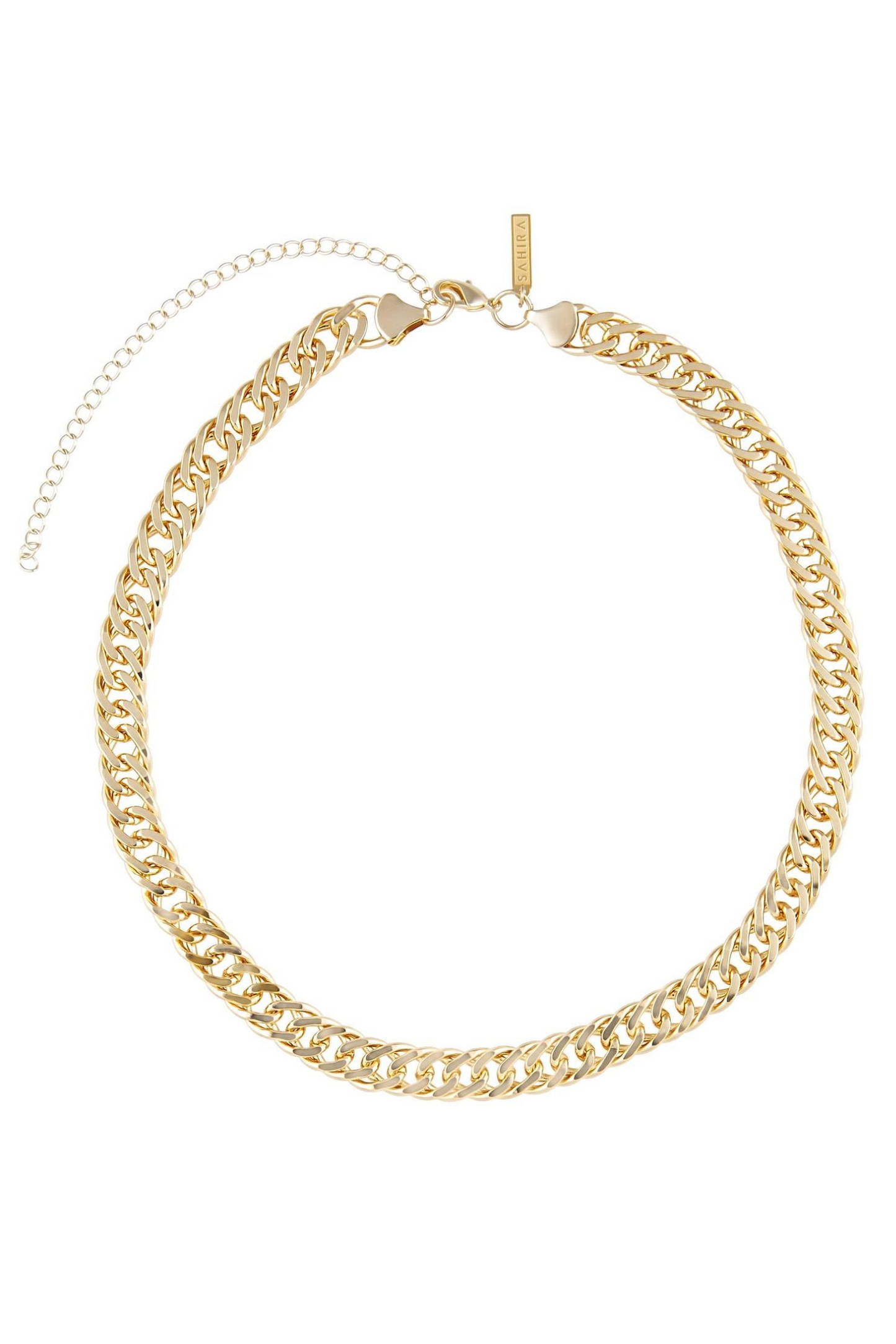 Kayla Gold Chain Link Necklace - FINAL SALE