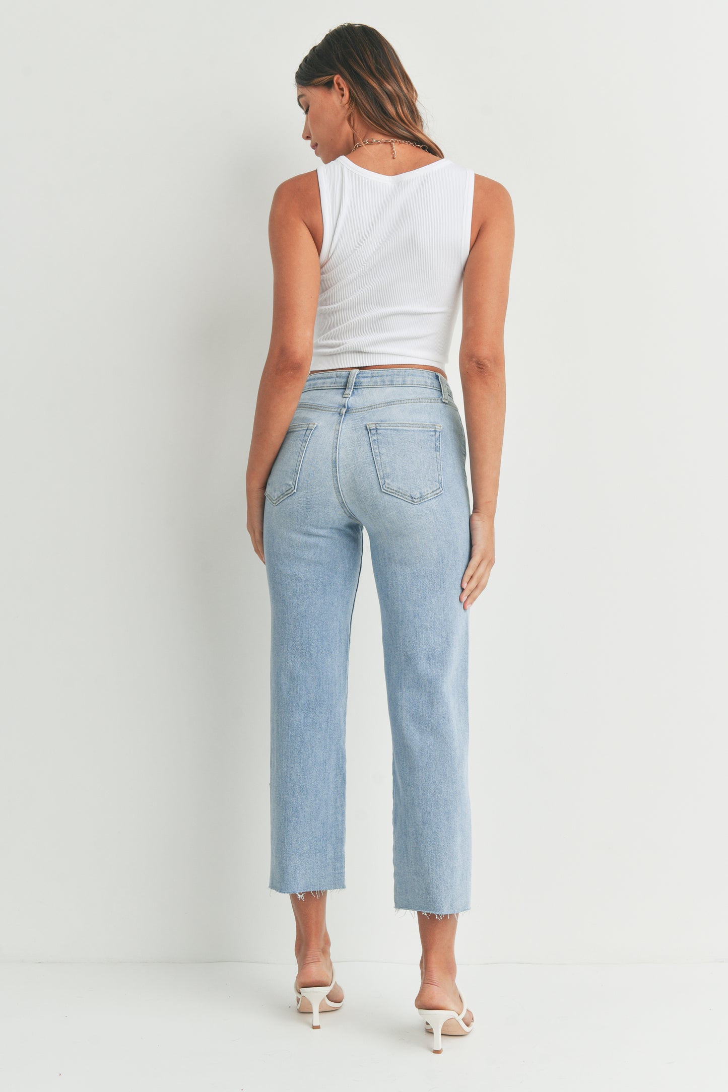 Decklen Light Wash Classic Straight Denim