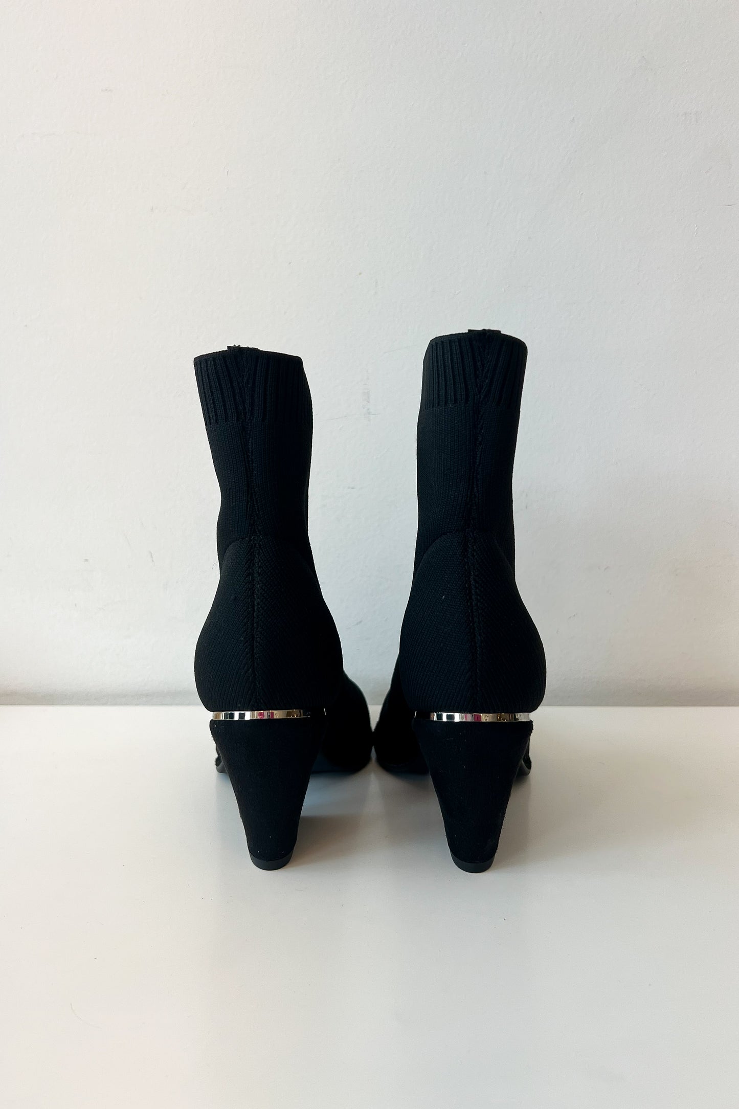 Draxton Black Sock Bootie