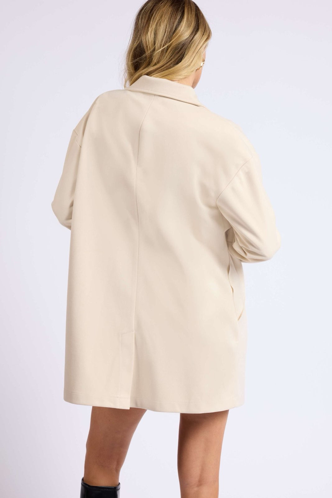 Sable Cream Duster Coat