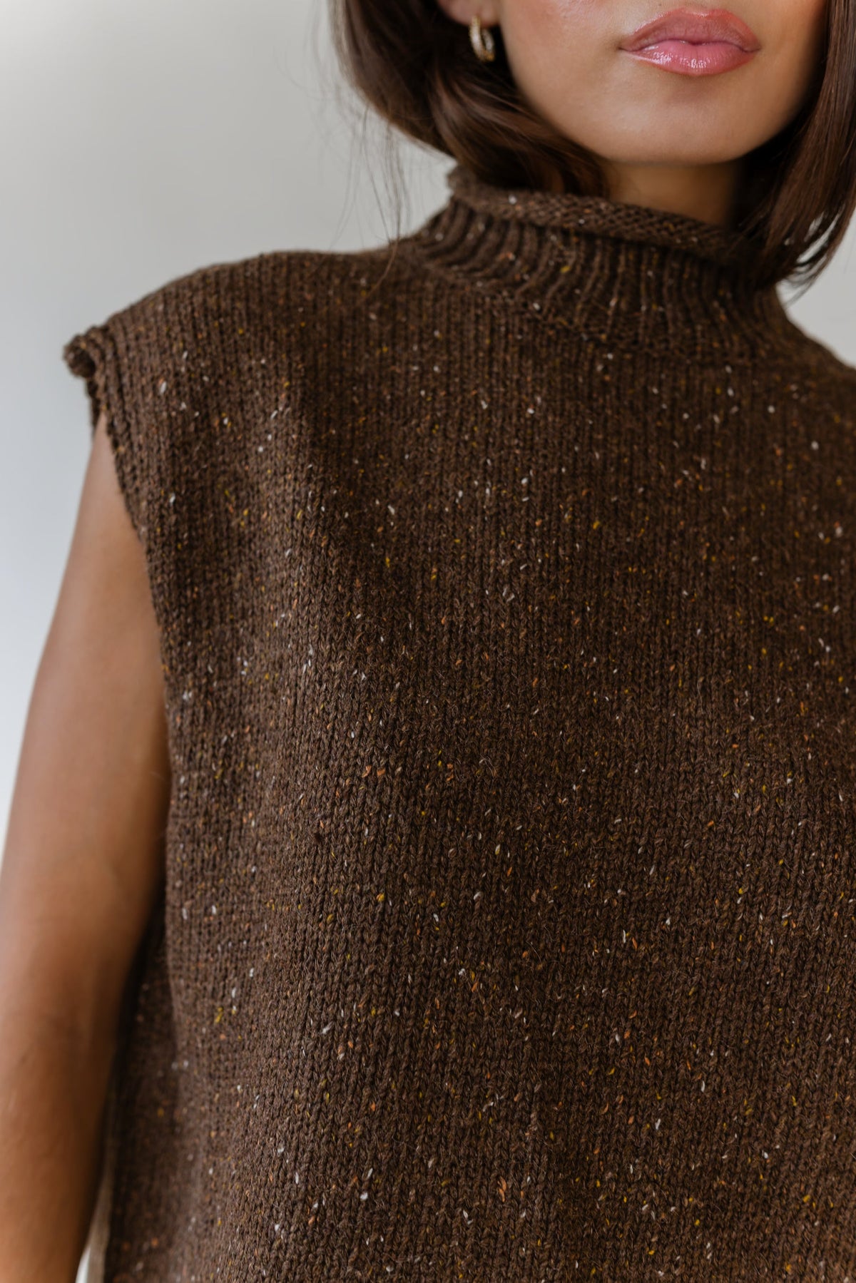 Finley Brown Sweater Vest