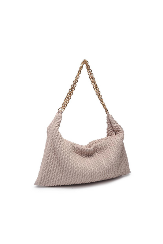 Ivory Braided Handbag - FINAL SALE