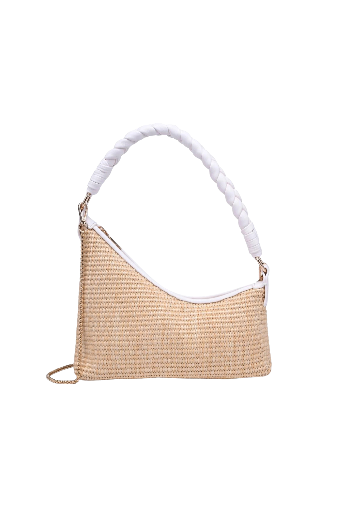 Taylor Straw Asymmetrical Handbag - FINAL SALE