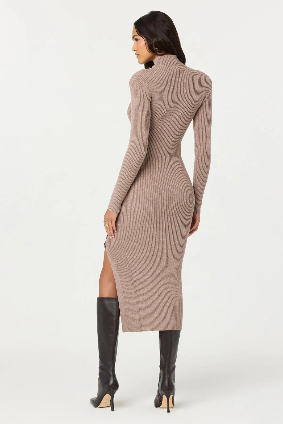 Soryn Taupe Sweater Dress - FINAL SALE