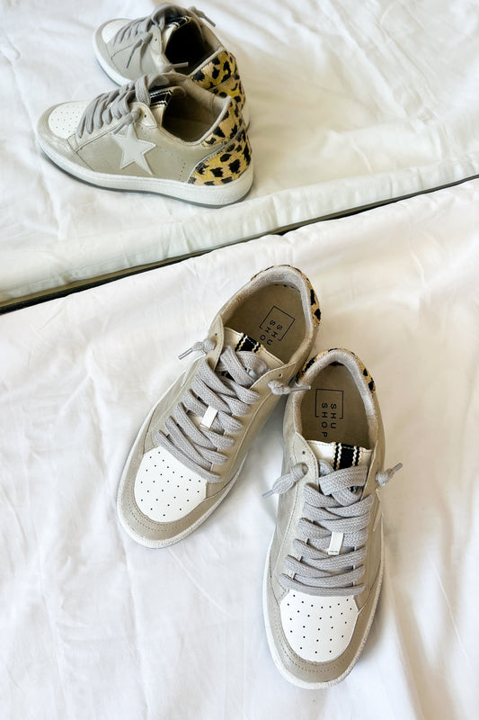 Stassi Gold Distressed Sneaker - FINAL SALE