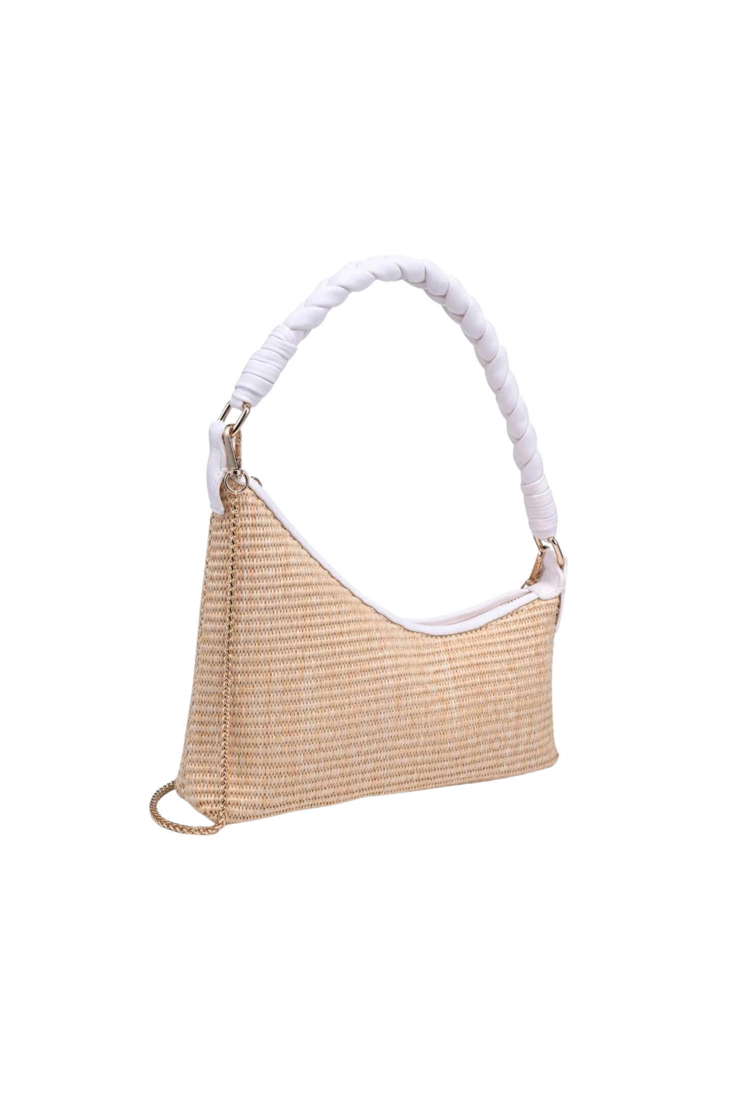 Taylor Straw Asymmetrical Handbag - FINAL SALE
