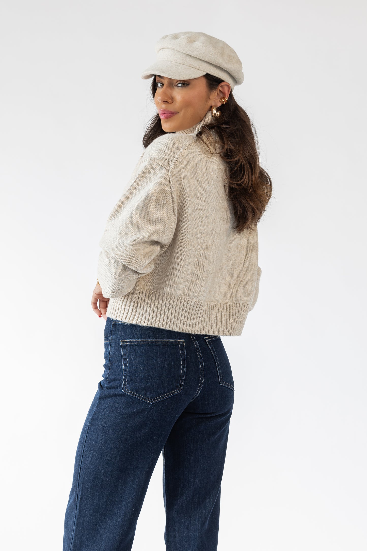 Fiala Oatmeal Sweater