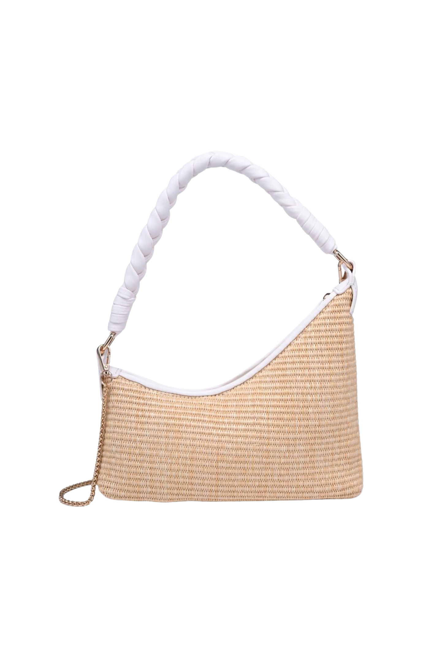 Taylor Straw Asymmetrical Handbag - FINAL SALE