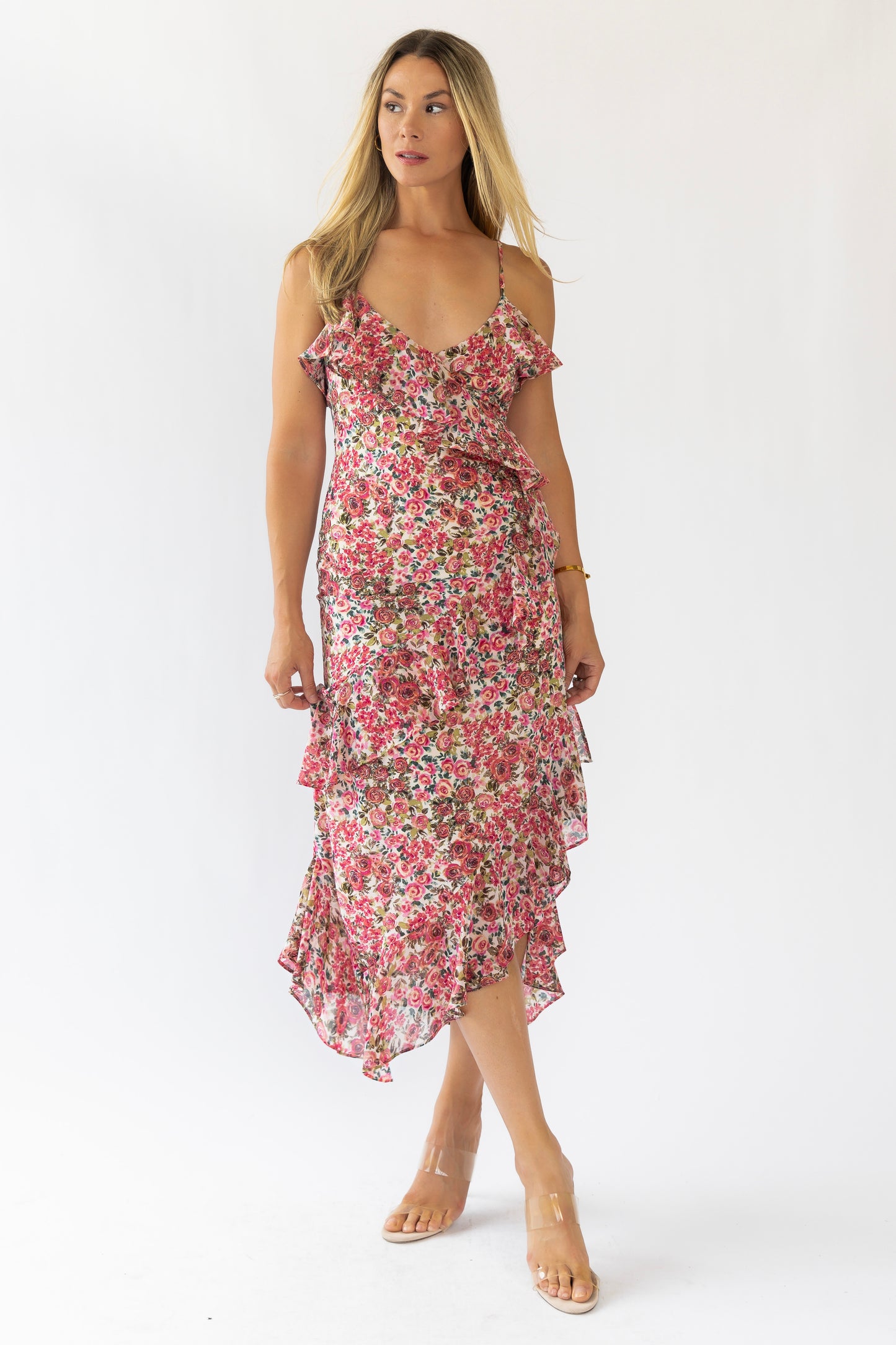 Camari Rose Tiered Midi Dress - FINAL SALE