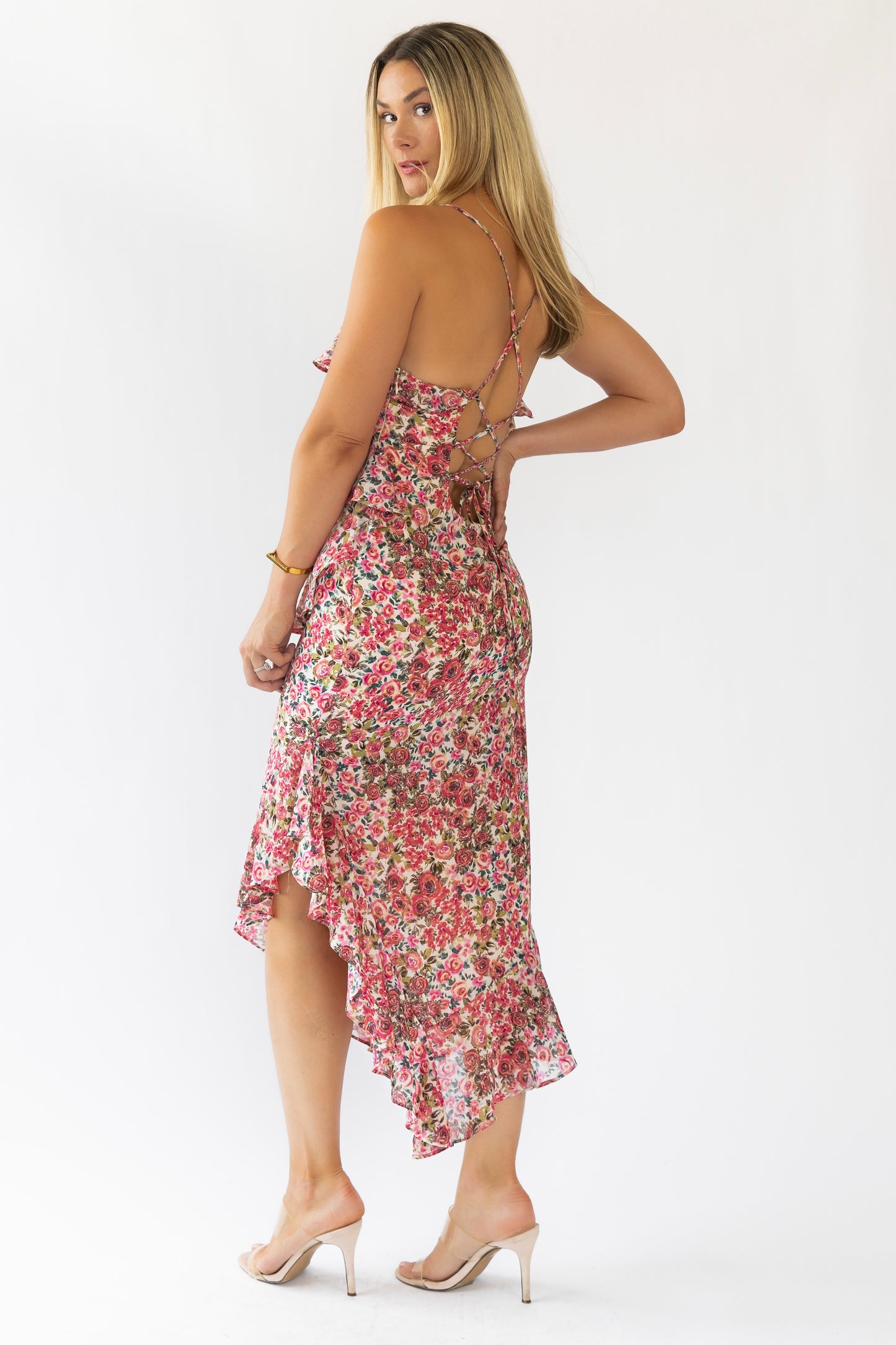 Camari Rose Tiered Midi Dress - FINAL SALE