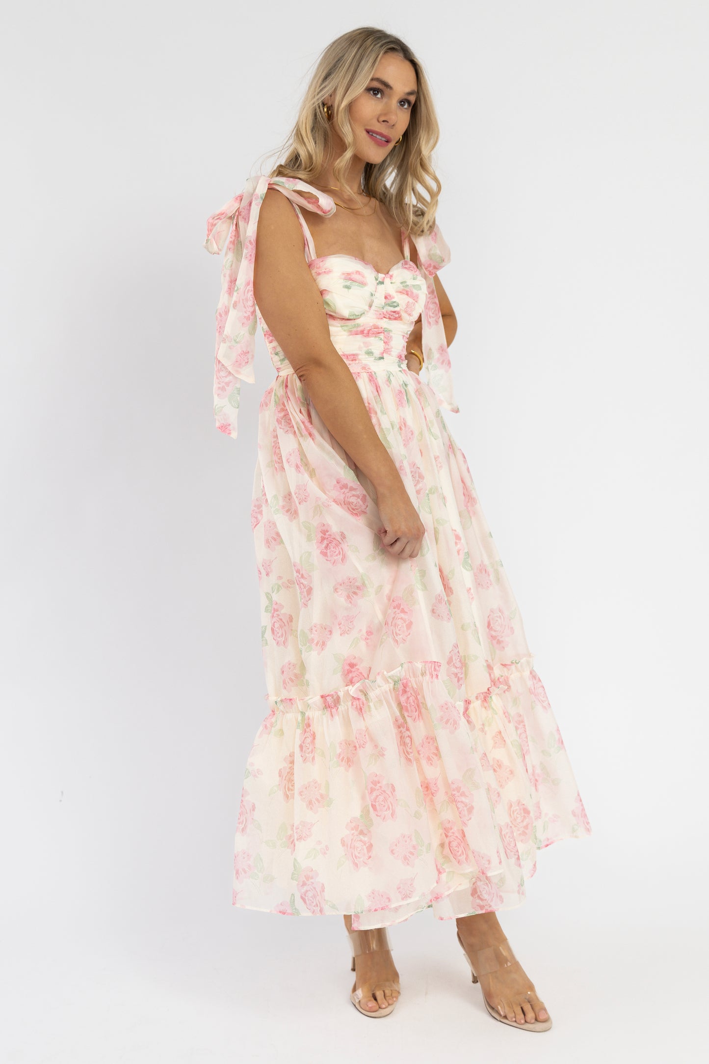 Sweet Serenade Pink Maxi Dress - FINAL SALE