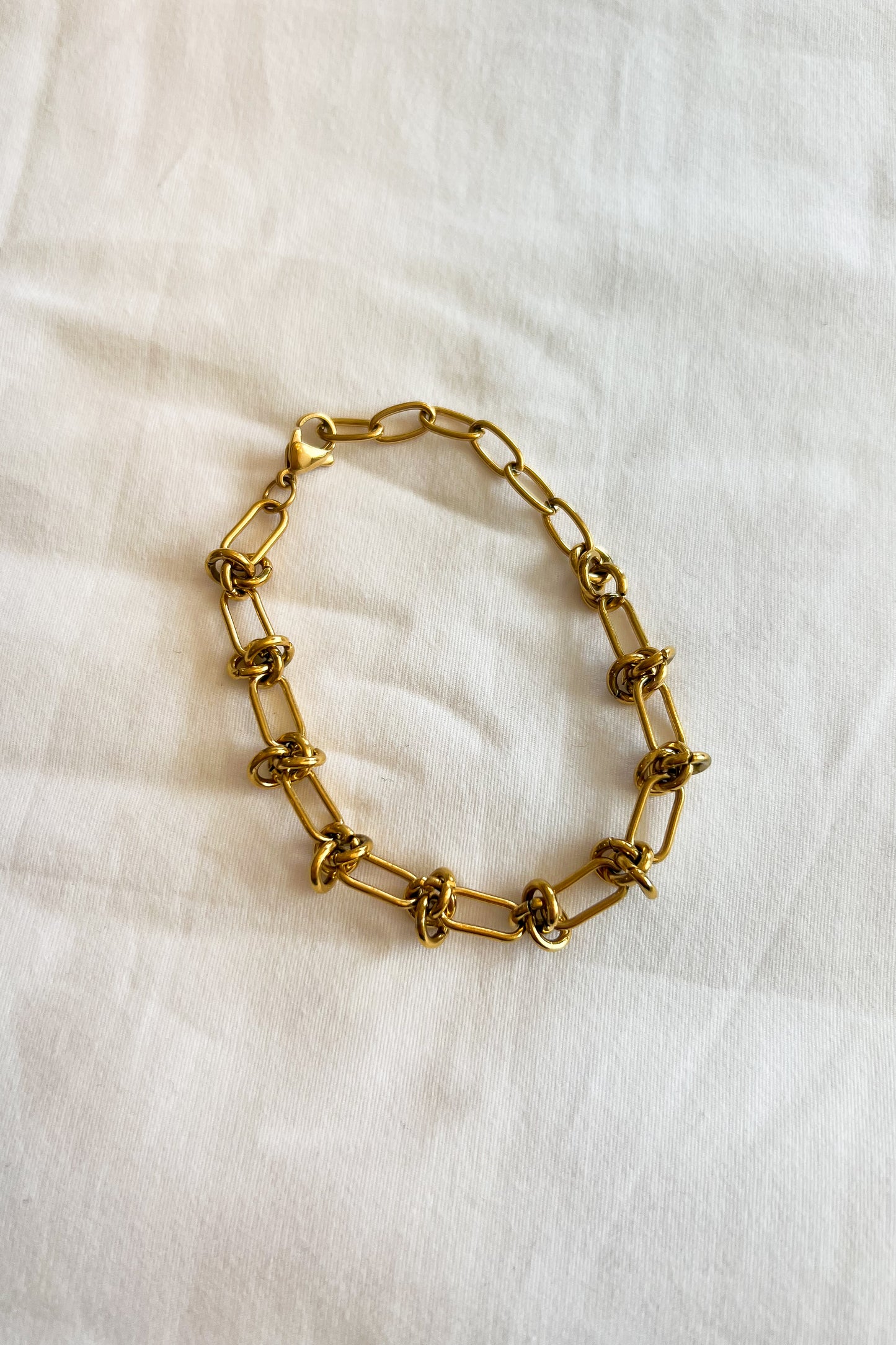 Rope Knot Link Bracelet - FINAL SALE