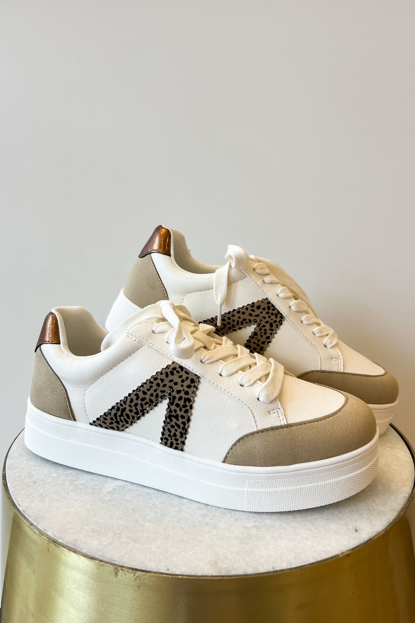 Laurie Leopard Print Platform Sneaker - FINAL SALE