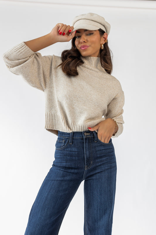 Fiala Oatmeal Sweater