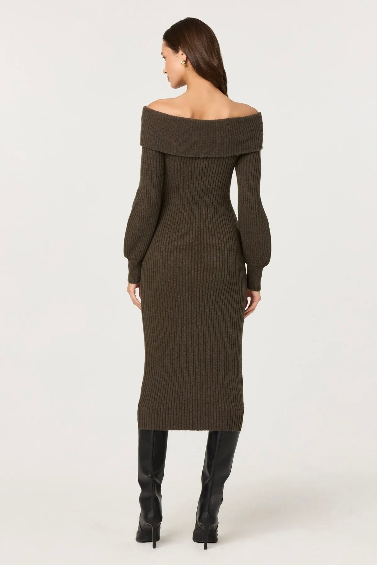 Tilde Walnut Sweater Dress - FINAL SALE