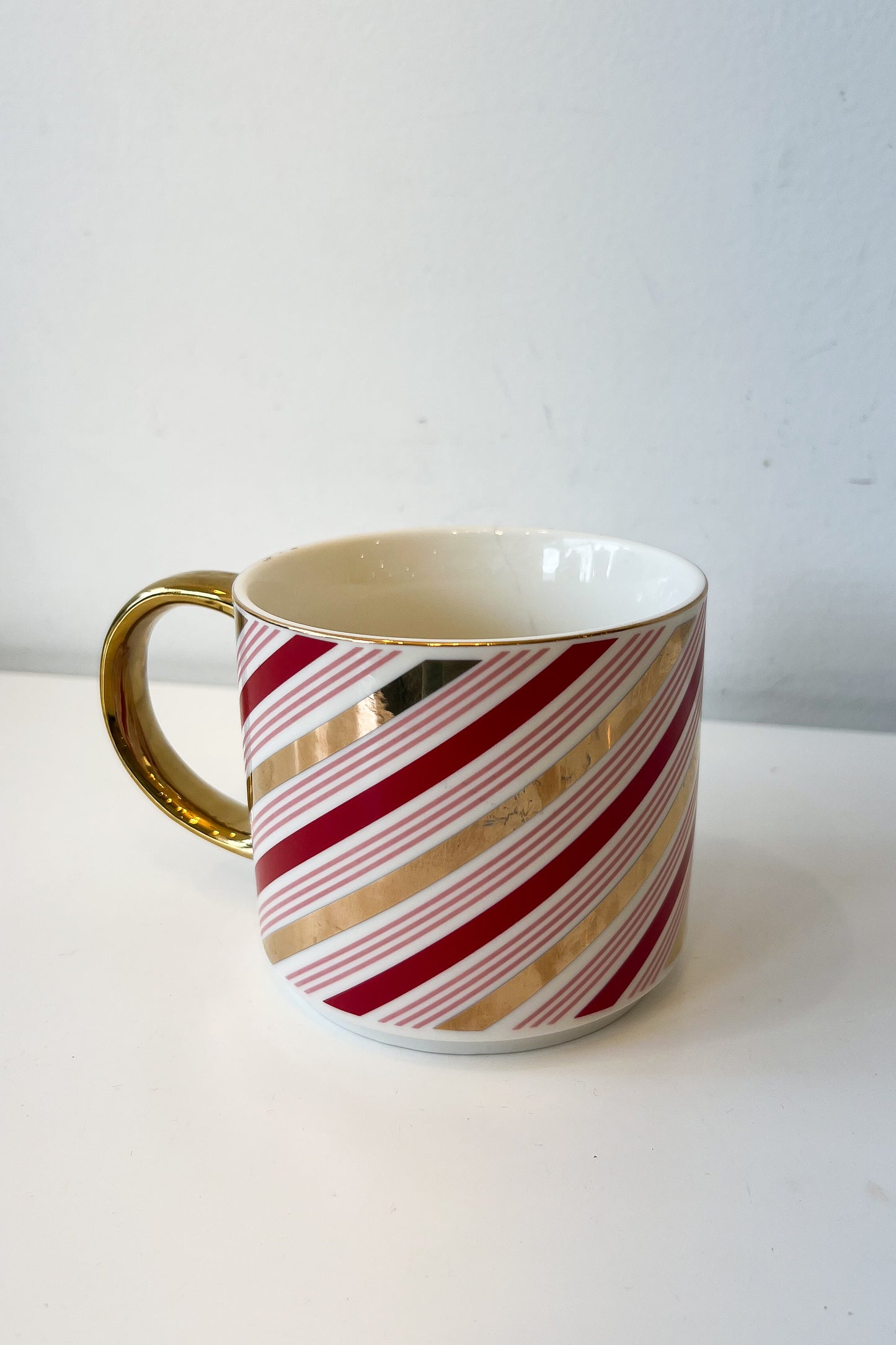 Candy Cane Stripe Coffee Mug - FINAL SALE