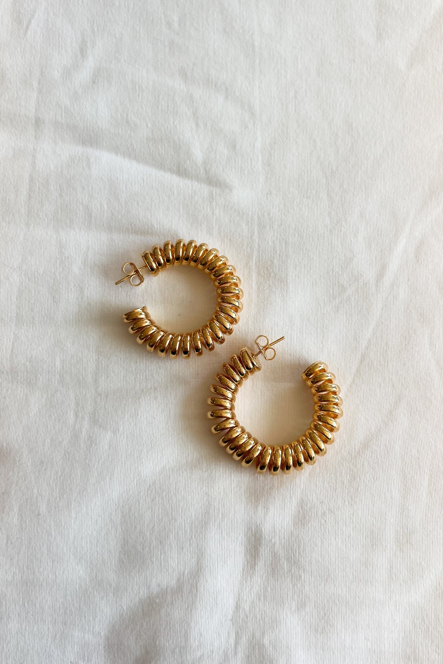 Lolo Twist Hoop Earrings  - FINAL SALE