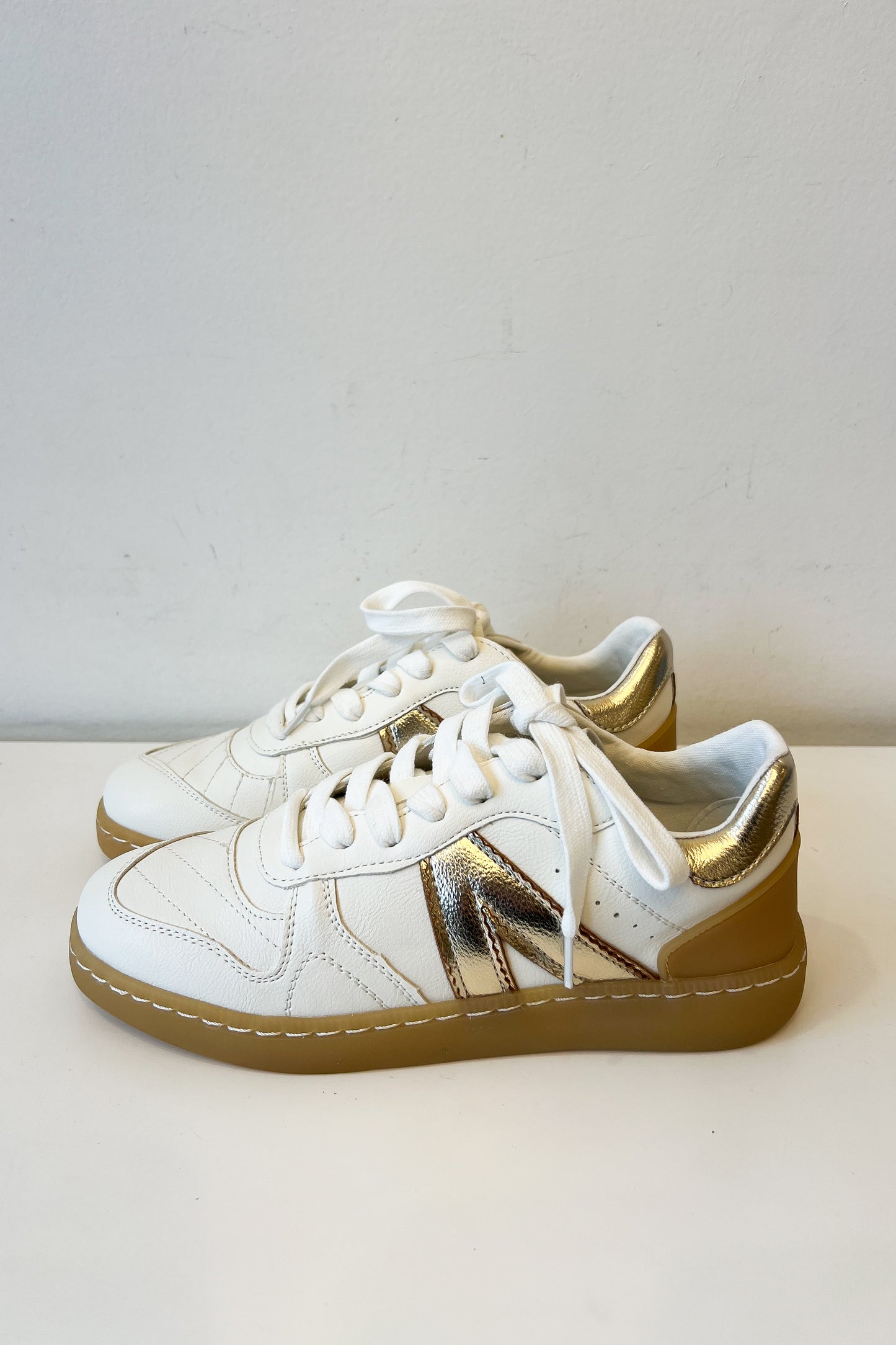 Brier Gold Detail Sneakers - FINAL SALE