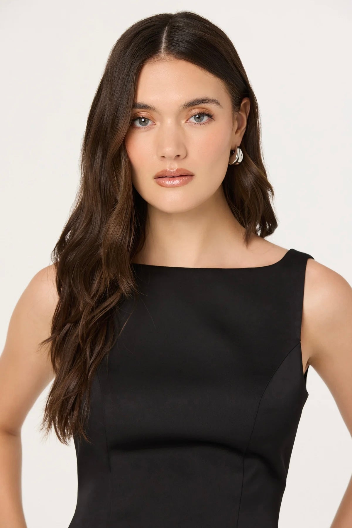 Alisanne Black Feather Trim Mini Dress - FINAL SALE