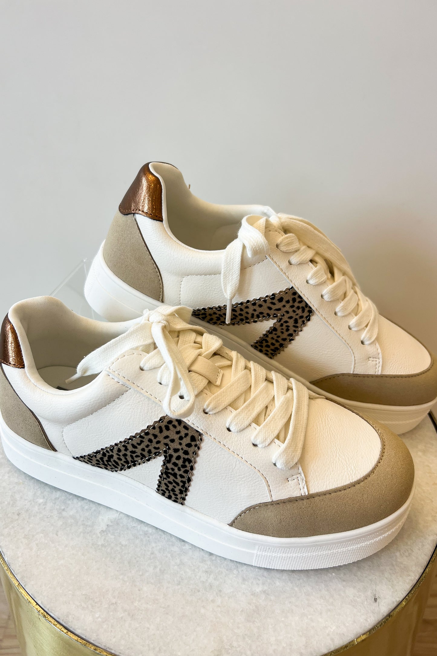 Laurie Leopard Print Platform Sneaker - FINAL SALE