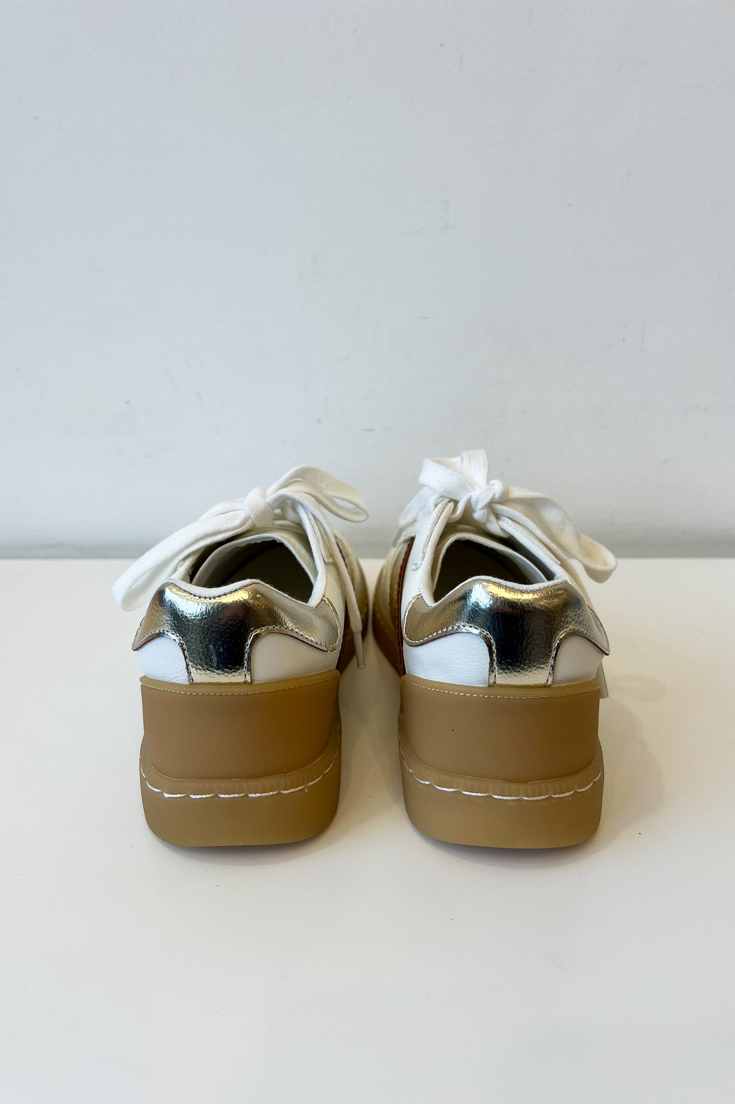 Brier Gold Detail Sneakers - FINAL SALE