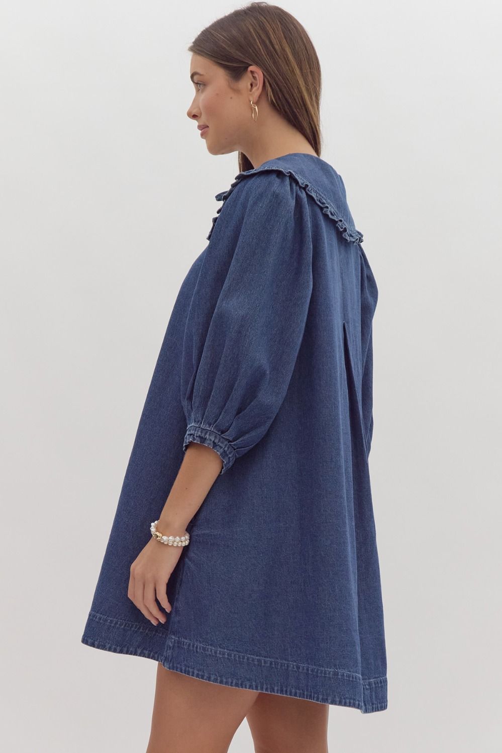 Karlee Denim Shift Dress