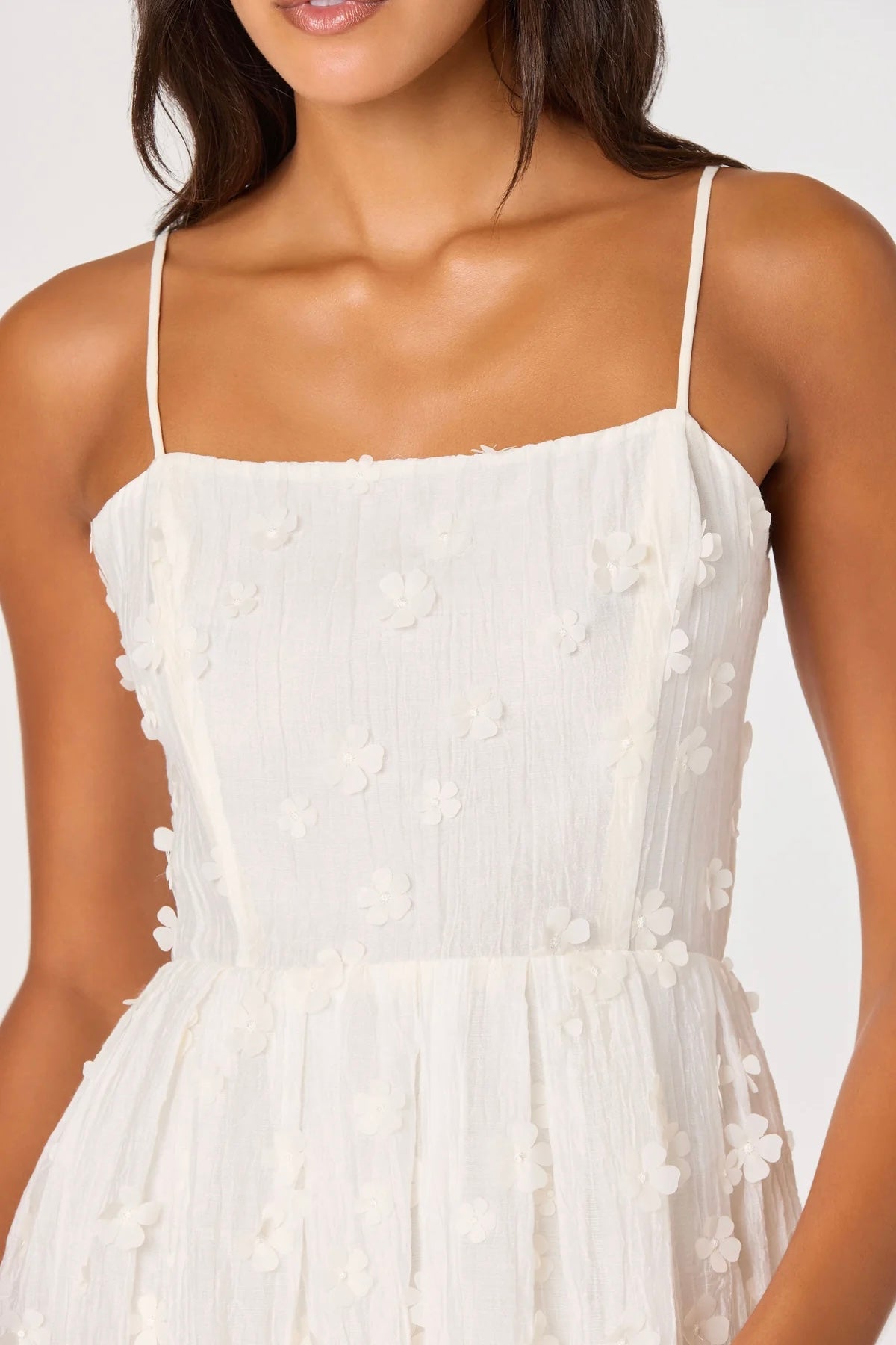 Avani Cream Midi Dress