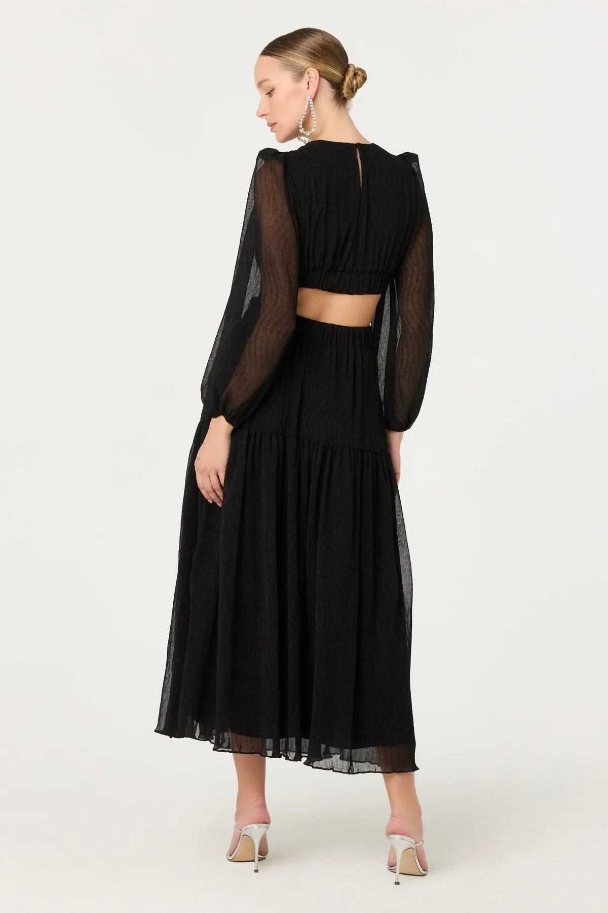 Klarissa Black Cutout Maxi Dress - FINAL SALE