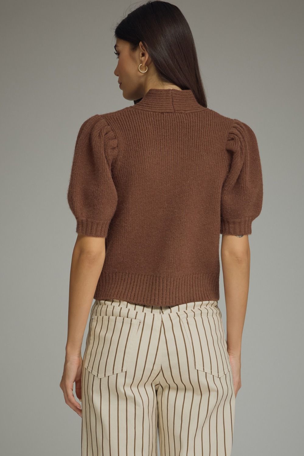 Jarrell Brown Sweater Top