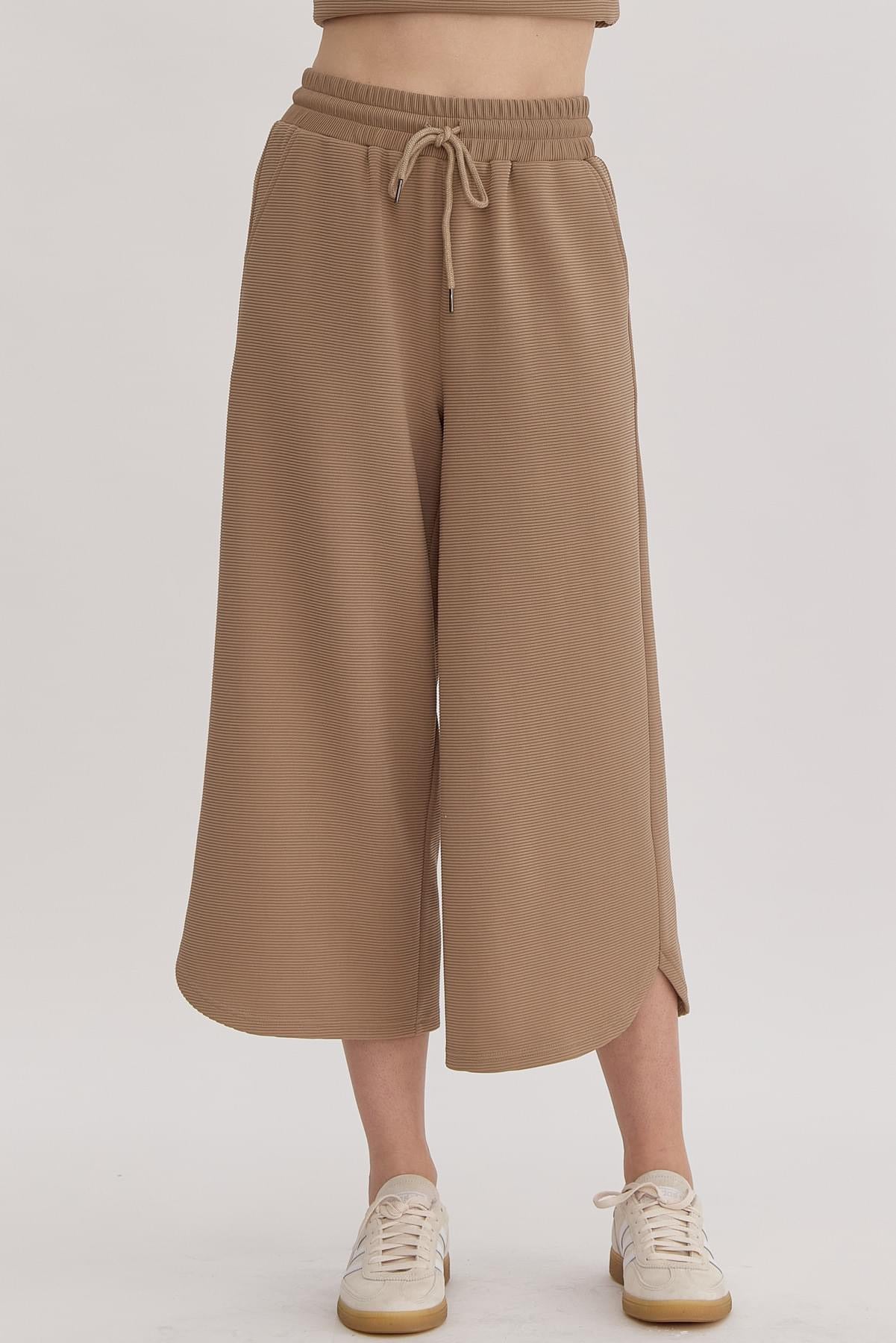 Nelly Mocha Flare Pants - FINAL SALE