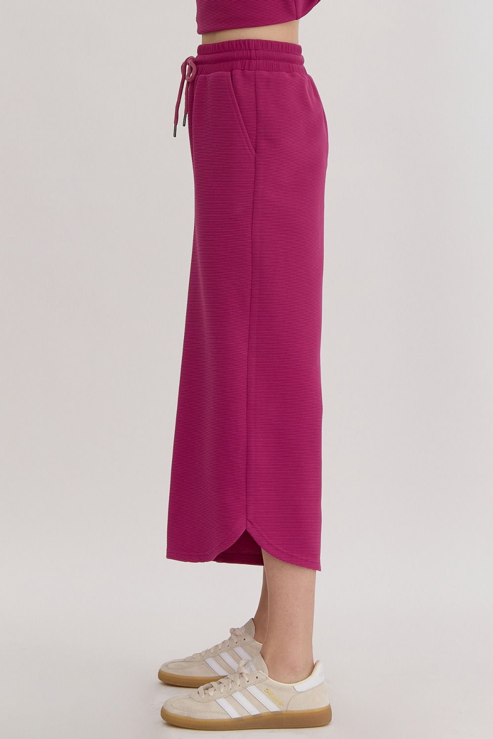 Nelly Magenta Flare Pants - FINAL SALE