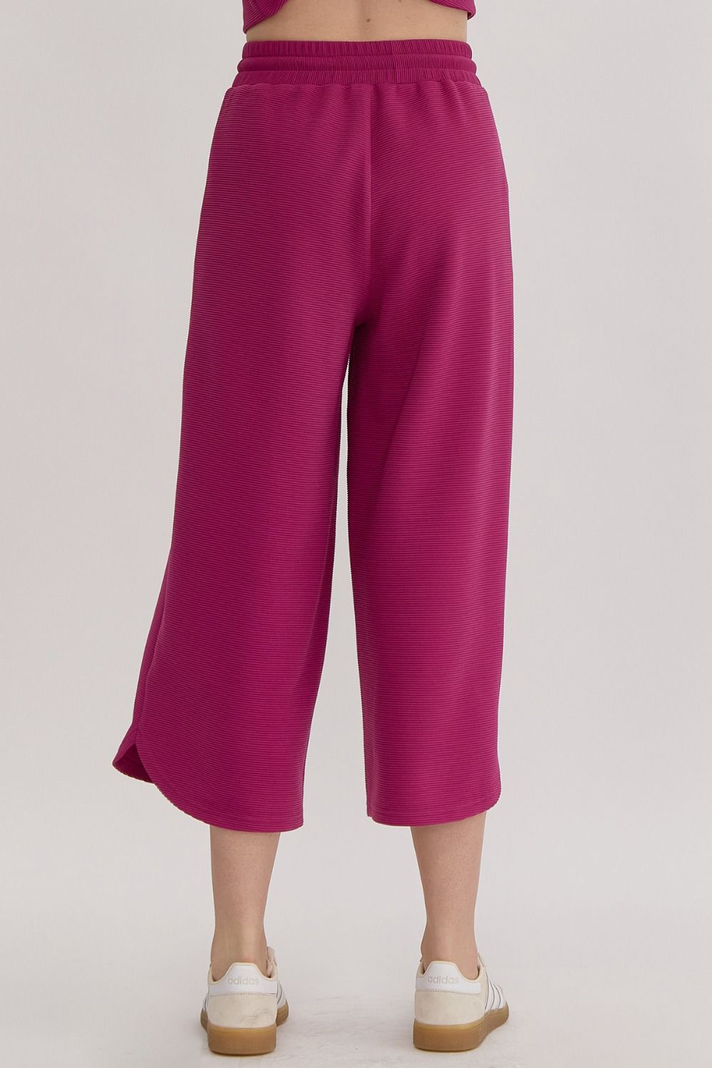 Nelly Magenta Flare Pants - FINAL SALE