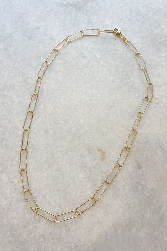 Gold Link Chain Necklace - FINAL SALE