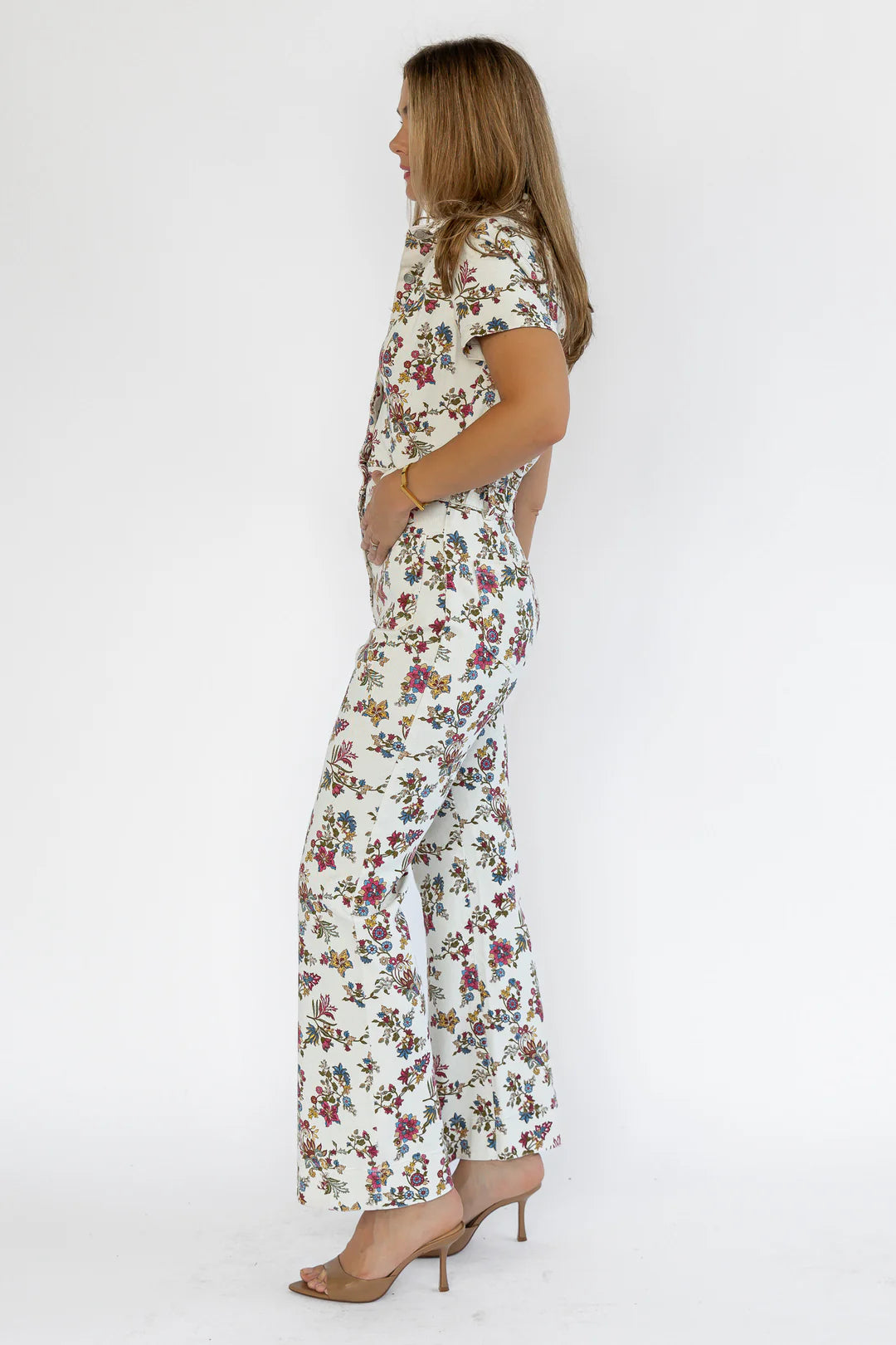 Sadie Ivory Floral Jumpsuit - FINAL SALE