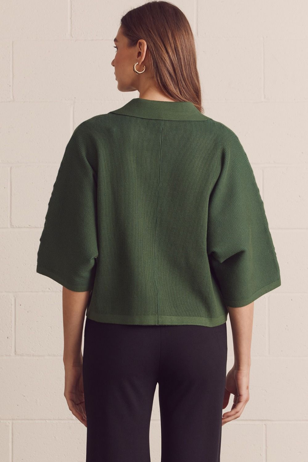 Ashwyn Green Knit Top