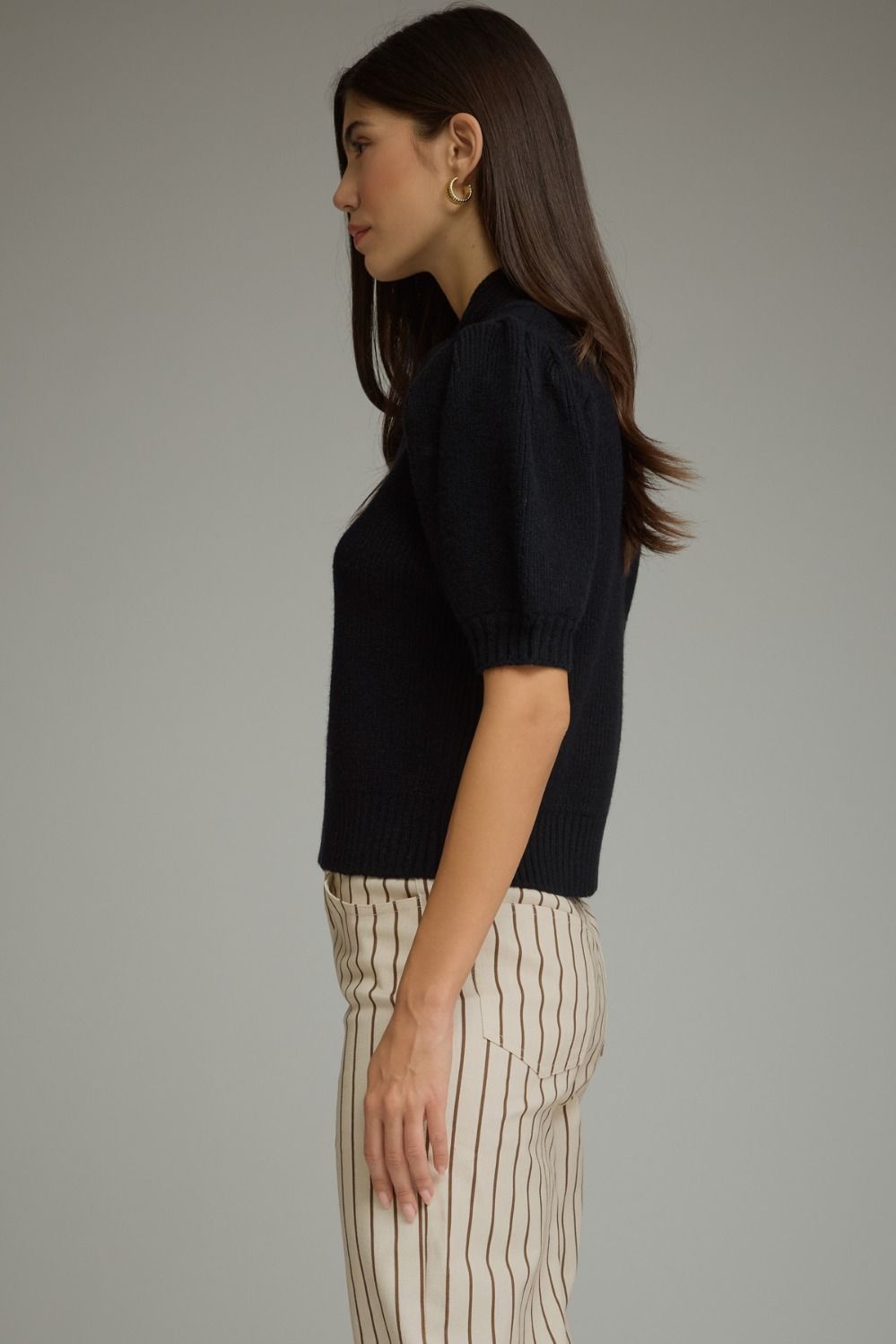 Jarrell Black Sweater Top