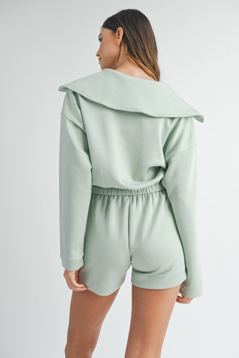 Izzy Sage Athleisure Romper - FINAL SALE