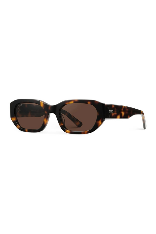 London Tortoise Rectangular Sunglasses - FINAL SALE