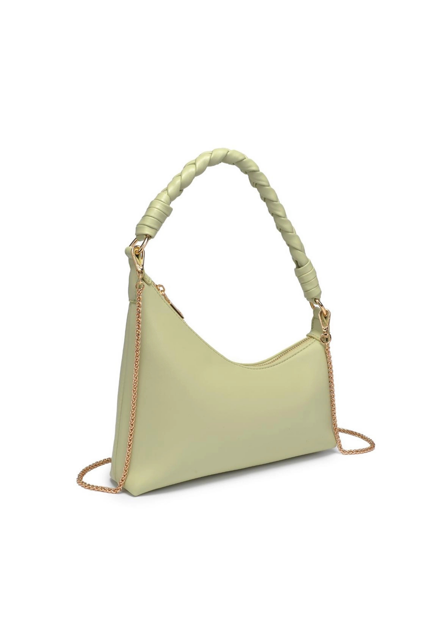 Taylor Green Asymmetrical Clutch Bag - FINAL SALE