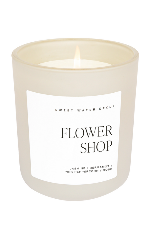 Flower Shop Soy Candle - FINAL SALE