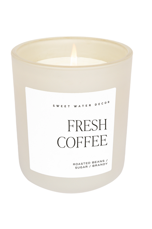 Fresh Coffee Soy Candle - FINAL SALE