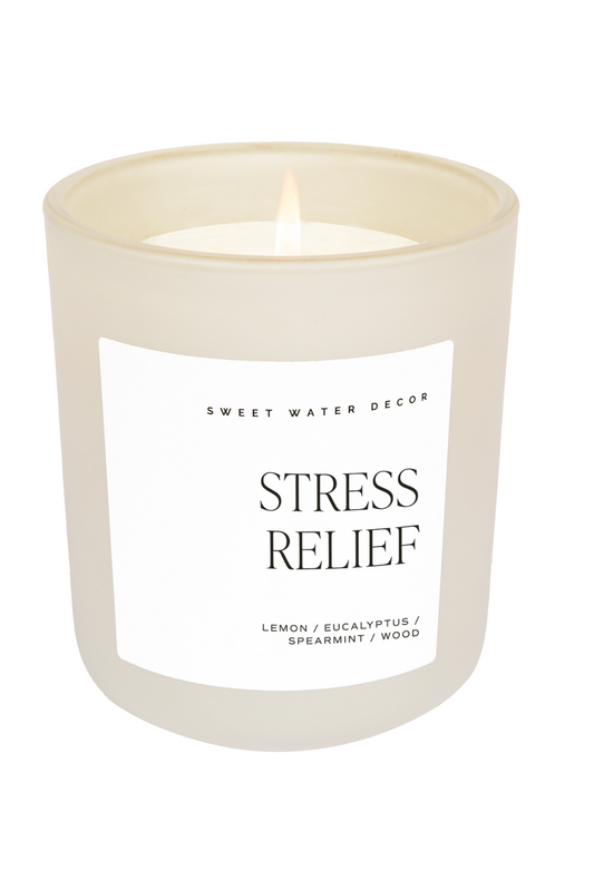 Stress Relief Soy Candle - FINAL SALE