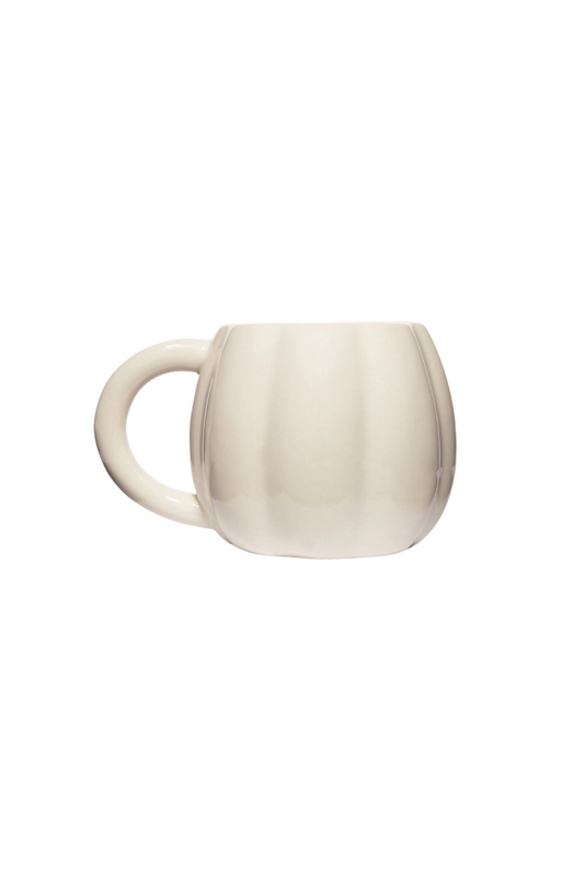 Cream Pumpkin Coffee Mug  - FINAL SALE